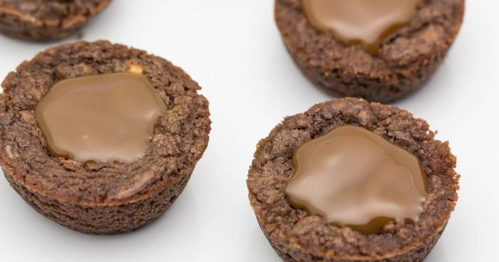 Muffins chocolat caramel